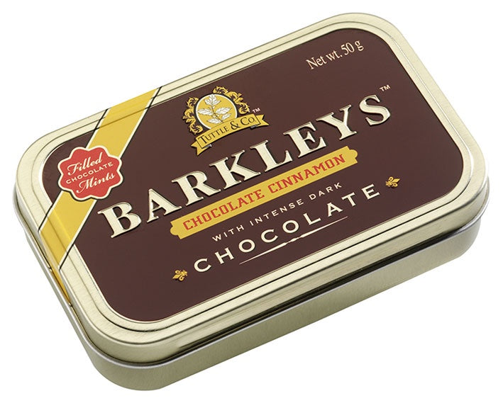 Barkleys Chocolate Cinnamon Mints 50g