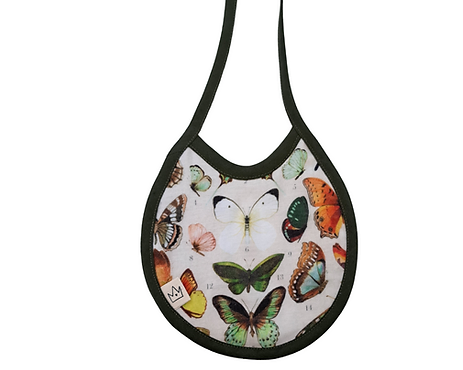 Baby Bib LaP Butterfly Small
