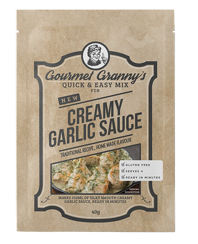Gourmet Granny's Creamy Garlic Sauce 40g