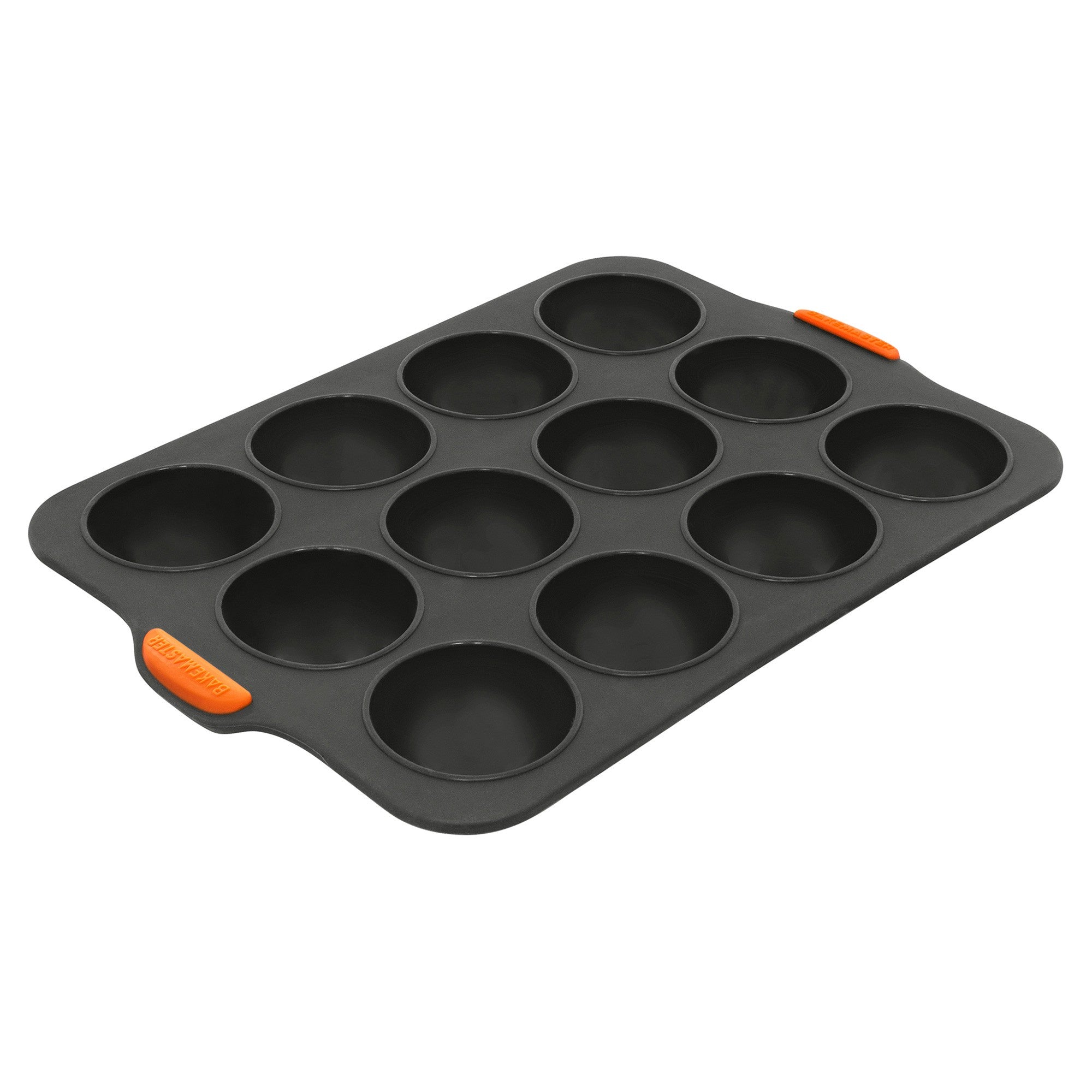 Bakemaster Silicone 12 Cup Muffin Tray