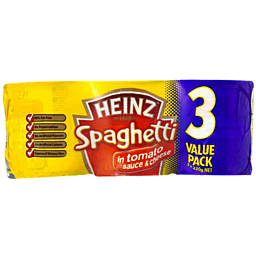 Heinz Tomato and Cheese Spaghetti 3 x 300G