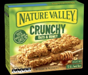 Nature Valley Crunchy Bars Oats & Honey 6pk