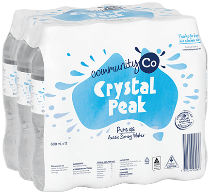 Community Co Spring Water 12 x 600ml