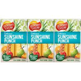 Golden Circle Sunshine Punch 6 x 250ml