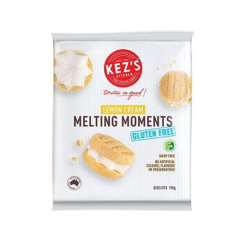 Kez's Melting Moments Lemon Cream GF 190g