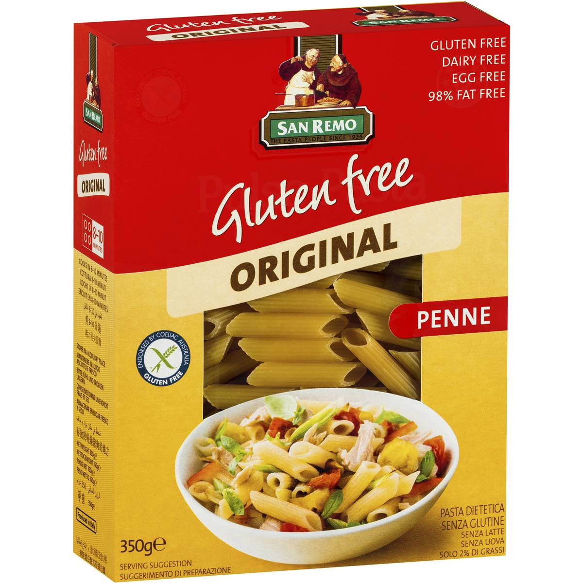 San Remo Gluten Free Penne 350g