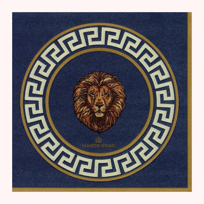 Vittalio Navy 40cm Airlaid Thickness Napkin 20pk
