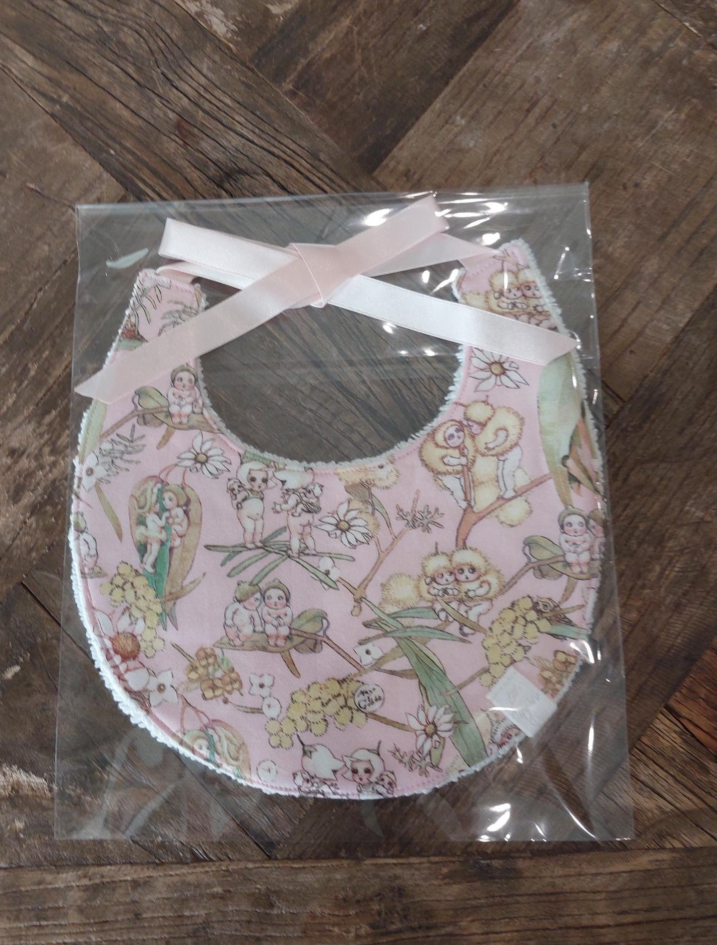 Bib - Snugglepot & Cuddlepie Pink