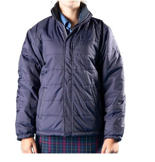 Puffer Jacket Navy Senior