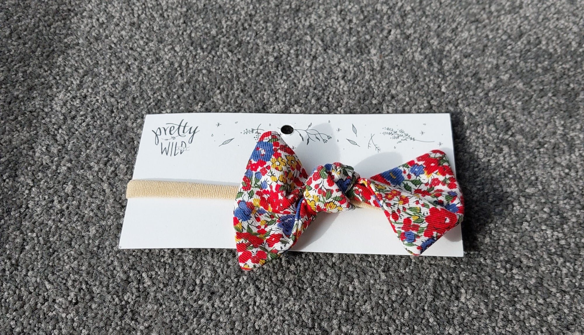 Baby Headband - Liberty Minnie Hair Headband Red