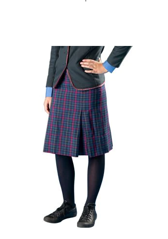 Pleated Skirt Tartan Senior