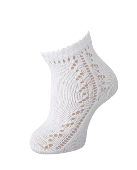Socks - Carlomagno - 93/55 Ankle Socks / 00 / White