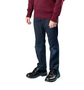 Dress Trousers Navy - Adjustable Waist
