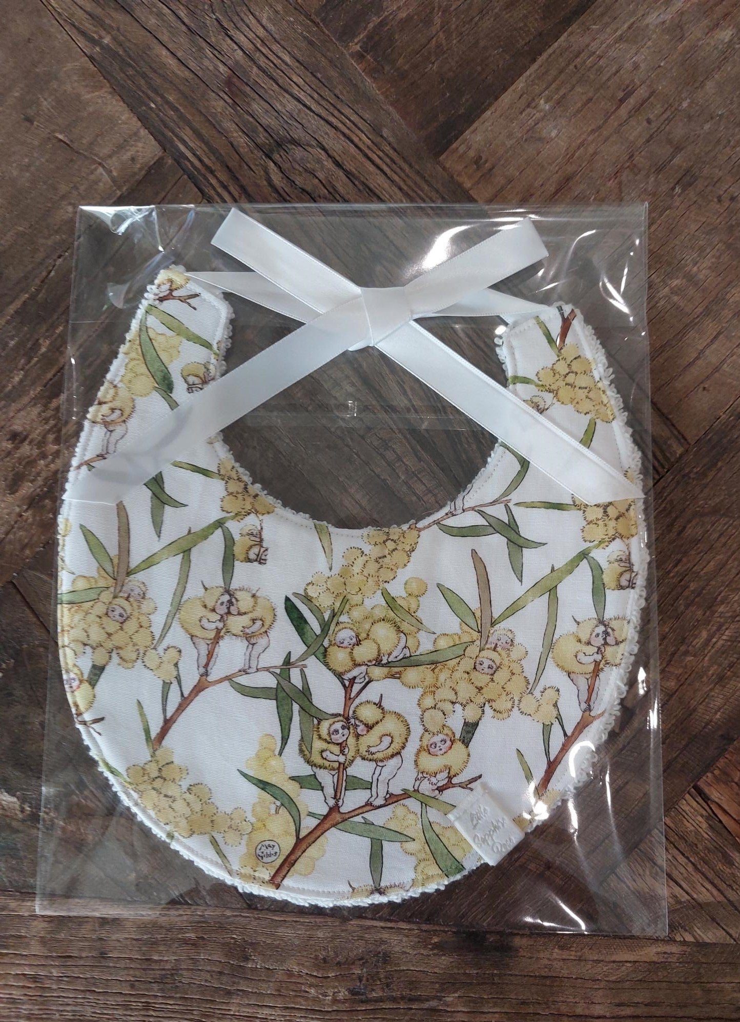 Bib - Snugglepot & Cuddlepie - Yellow